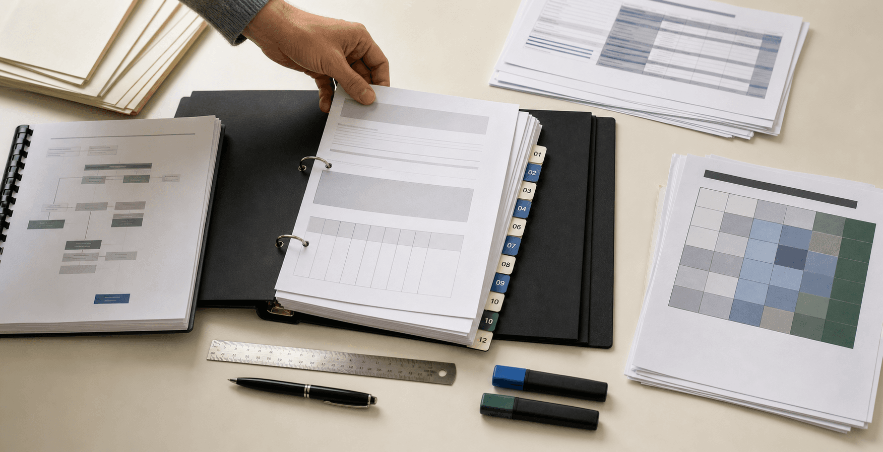 Audit evidence pack, control-testing records, and risk-priority matrix